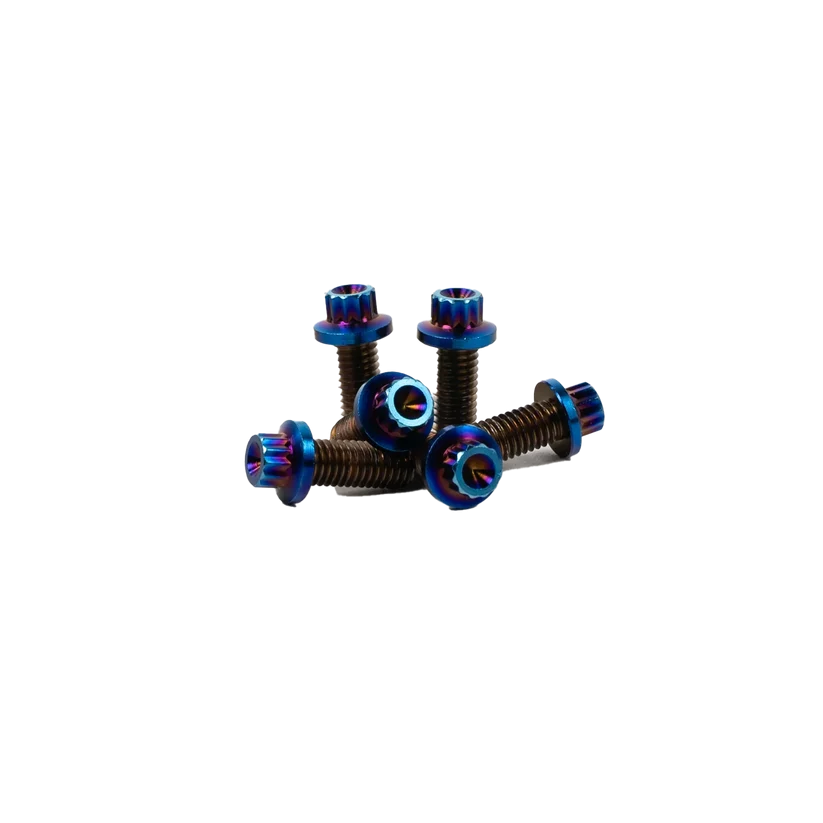 Sixnine Inlayschraubenset Aluminium TITAN BLUE