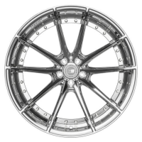 Sixnine FF-Three | 20 Zoll | 9x20 ET28 | 5x112 | Liquid Metal Chrom