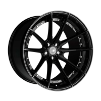 Sixnine FF-THREE 10.5×21 ET20 5×112 Schwarz Glanz