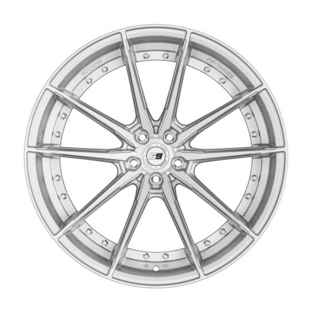 Sixnine FF-THREE 10x21 ET35 5x114.3 Hyper Silber