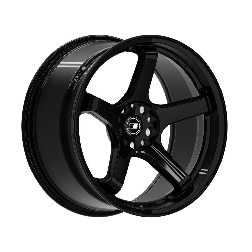 Sixnine SIXNINE EVO-ONE | 19 Zoll | 9x19 ET28 | 5x110 Schwarz Glanz